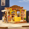 Rolife Fluffy Friends Hub DIY Miniature Dollhouse Kit
