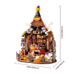 Rolife Haunted Candy House DIY Miniature Dollhouse Kit