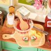 Rolife Sunlit Farmhouse Kitchen DIY Miniature Dollhouse Kit