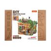 Rolife Leafree Café DIY Miniature Dollhouse Kit