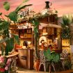 Rolife Leafree Café DIY Miniature Dollhouse Kit