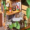Rolife Leafree Café DIY Miniature Dollhouse Kit