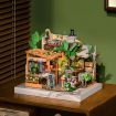 Rolife Leafree Café DIY Miniature Dollhouse Kit
