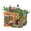 Rolife Leafree Café DIY Miniature Dollhouse Kit