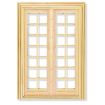 Deluxe Wooden French Doors for 12th Scale Dolls House