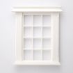 12-Pane Georgian Style Window for 1/24th Scale Dolls House