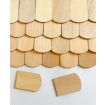 Shingle Fish Roof Tile Pieces for 1/12 Scale Dolls House