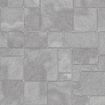 Worn Flagstone Flooring Paper for 1/12 Scale Dolls House