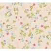 Rococo Silk Pink Wallpaper for 1/12 Scale Dolls House