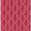 Victorian Red Wallpaper 297mm x 420mm for 12th Scale Dolls House