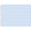 Block and Bear Blue Nursery Wallpaper 297mm x 420mm for 1/12 Scale Dolls House