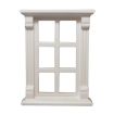 Plastic Six Pane Window for 12th Scale Dolls House