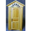 Wooden Skylight Front Door 155 x 72mm for 12th Scale Dolls House