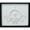 Ribbon Wreath Wall Panel for 12th Scale Dolls House