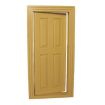 Plastic Internal Door for 12th Scale Dolls House
