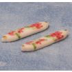 Ceramic Rose Door Plates for 12th Scale Dolls House