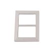 Painted Two Pane Window for 12th Scale Dolls House