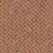 Embossed Weathered Brick Herringbone for 12th Scale Dolls House