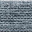 Embossed Grey Georgian Roof Tiles for 12th Scale Dolls House