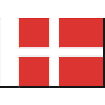 Denmark National Fabric Flag