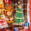 Rolife Christmas Eve Party Story Frame DIY Miniature Dollhouse Kit