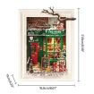 Rolife Santa's Toy Shop Story Frame DIY Miniature Dollhouse Kit