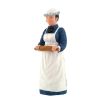 Resin Cook with Rolling Pin for 12th Scale Dolls House