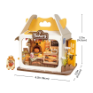 Rolife Teddy's Breadbox DIY Miniature Dollhouse Kit