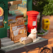 Rolife Century Post Office DIY Miniature House Kit