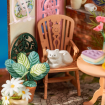 Rolife Fancy Tea Yard DIY Miniature House Kit