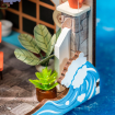 Rolife Sea Holiday Restaurant DIY Miniature House Kit