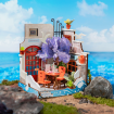 Rolife Sea Holiday Restaurant DIY Miniature House Kit
