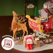 Rolife Reindeer Express Wooden Model Kit