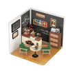 Rolife Daily Inspiration Café Plastic DIY Miniature Dollhouse Kit