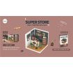 Rolife Daily Inspiration Café Plastic DIY Miniature Dollhouse Kit