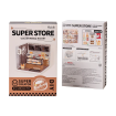 Rolife Daily Golden Wheat Bakery Plastic DIY Miniature Dollhouse Kit 