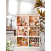 Rolife Sweet Dream Bedroom Plastic DIY Miniature Dollhouse Kit 