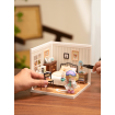 Rolife Sweet Dream Bedroom Plastic DIY Miniature Dollhouse Kit 