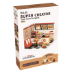 Rolife Yum Yum Burgers Plastic DIY Miniature Dollhouse Kit 