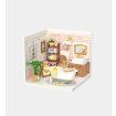 Rolife Pop Bubble Bathroom Plastic DIY Miniature Dollhouse Kit 