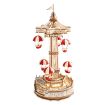 ROKR Parachute Tower Music Box Wooden Model Kit