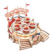 ROKR Tilt-A-Whirl Music Box Wooden Model Kit