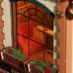 ROKR Dream Coffee Factory Music Box Wooden Model Kit