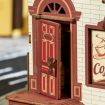 ROKR Dream Coffee Factory Music Box Wooden Model Kit