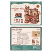 ROKR Dream Coffee Factory Music Box Wooden Model Kit