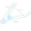 Modelcraft Box Joint Slim Line Diagonal Cutters