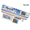 Figured'Art Flowery Harbour Rolled Canvas Painting By Numbers Kit