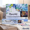 Figured'Art Tiger Rolled Canvas Painting By Numbers Kit