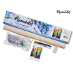 Figured'Art Giraffe Rolled Canvas Painting By Numbers Kit