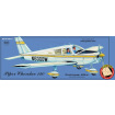 Guillows 1/20 Scale Piper Cherokee 140 Balsa Model Kit
